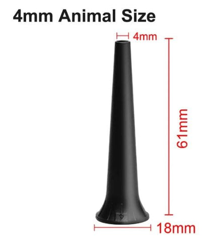 Set de Conos o Espéculos Veterinarios para Otoscopio