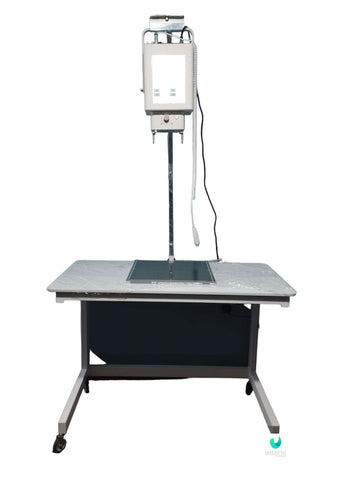 Mesa Radiología de Acero Inoxidable para uso Veterinario.