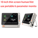 Monitor Veterinario de 6 parámetros de Signos Vitales, Ultra Delgado.