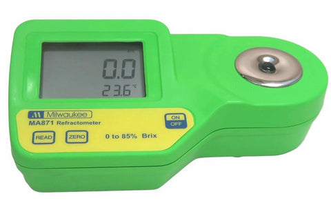 Refractómetro Digital de Azúcar, 0 a 85%  Brix