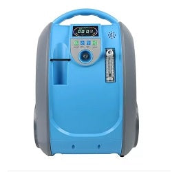 Concentrador de Oxígeno Portátil con Batería Recargable  5 litros por Minuto