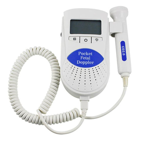 Doppler de Bolsillo con Transductor Fetal 8 Mhz