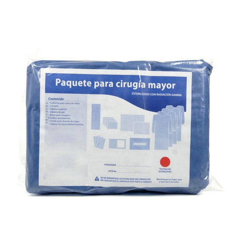 Paquete para Cirugia Mayor