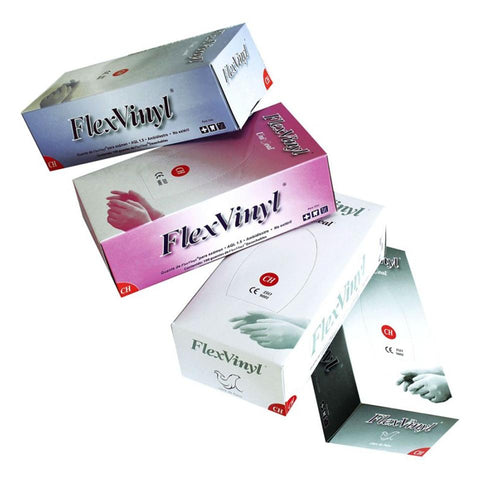 Guante Flexi-Vinyl. No esteril. Libre de polvo.