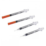 Jeringa desechable para insulina