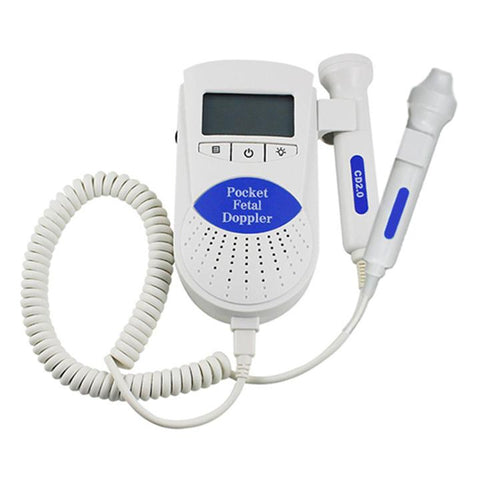 Kit de Doppler de Bolsillo con Transductores Vascular y Fetal 8 mhz
