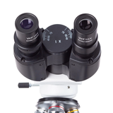 Microscopio compuesto binocular de laboratorio LED 40X-2500X
