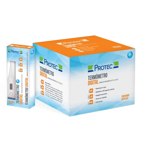 Termómetro Digital PROTEC Caja Con 50 piezas