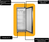 Congelador vertical de 651 litros -18°C a -22°C Acero Inoxidable