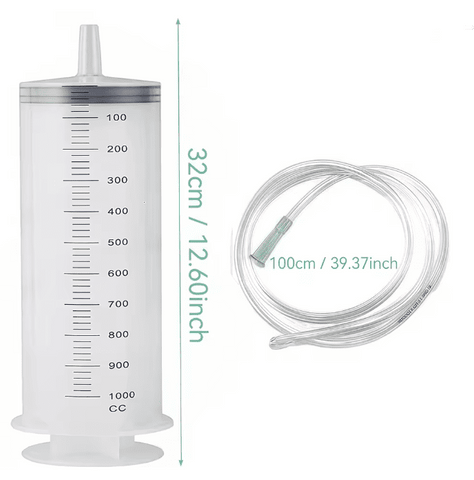 Jeringa Reusable de 1000 ml