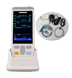 Mini Monitor Veterinario de Oxímetro Portátil con Sensor de Temperatura SPO2