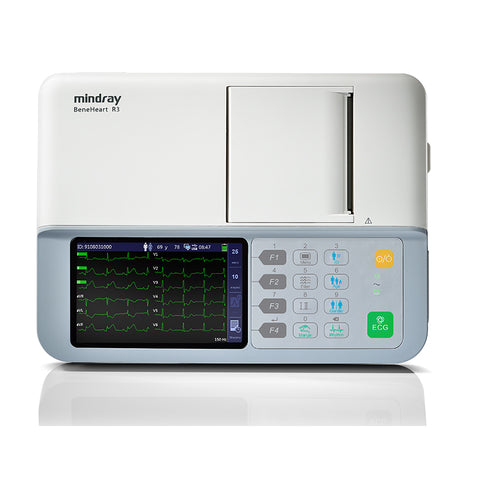 Electrocardiógrafo BeneHeart R3 Mindray 3 canales