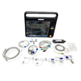 Monitor Veterinario Multiparámetrico de Signos Vitales Con Capnógrafo