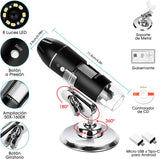 Microscopio Digital USB HD