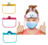 Protector Facial de polietileno con montura acrilica. Adulto y Niños.