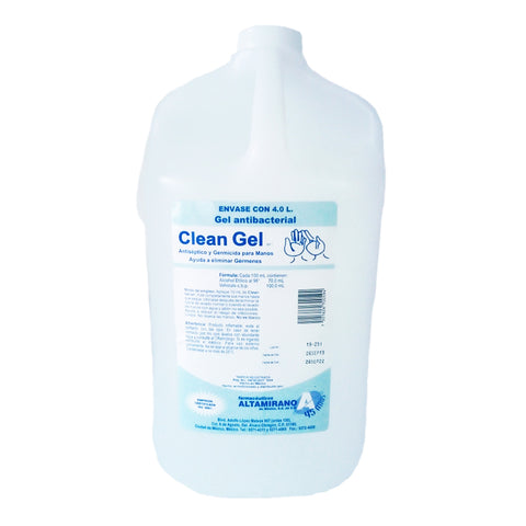 Gel Antibacterial de 4 litros Altamirano