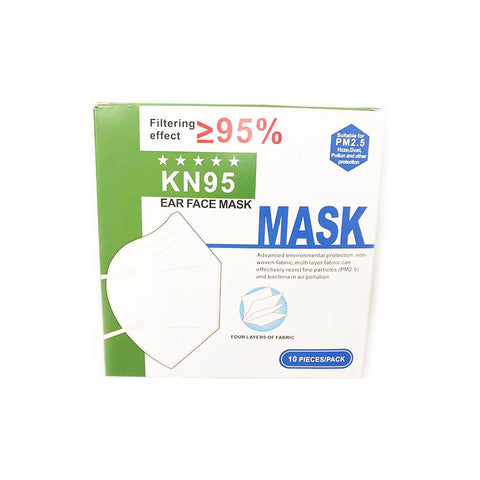 Mascarilla N95, Caja con 10 piezas