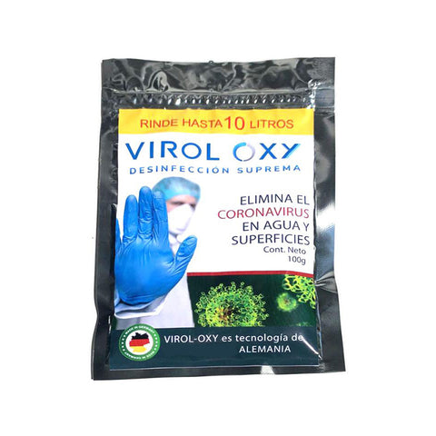 Sanitizante y Desinfectante VIROL - OXY eficaz contra el virus del Coronavirus. (comprobado).